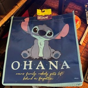 NWT Disney Stitch Tote Bag